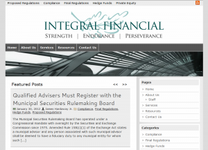 Integral Financial PC | James Hardaway